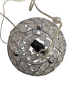 Crystal-Style Globe Accent Lamp