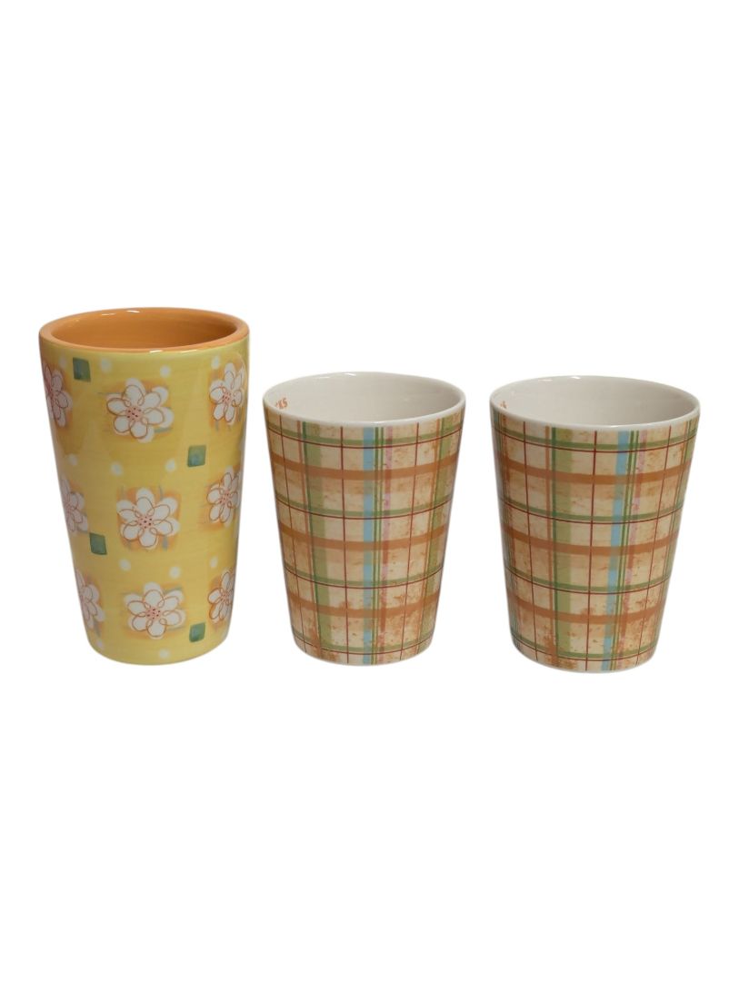 Set of 3 Starbucks Ceramic Coffee Mugs