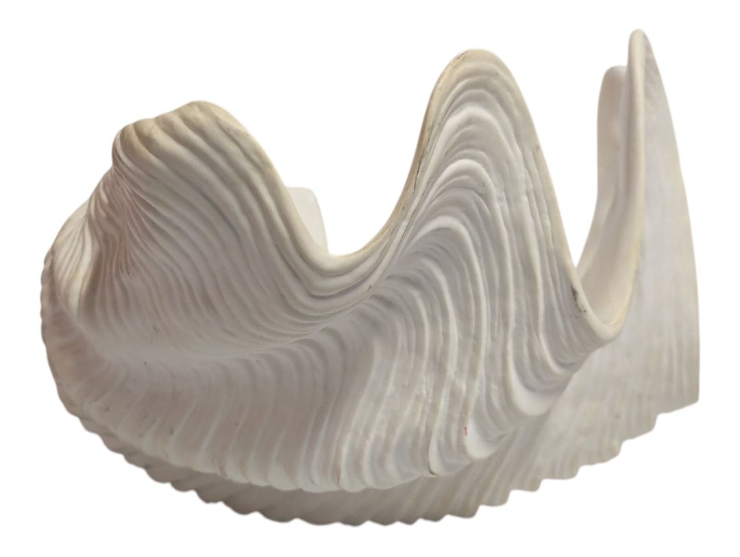 Handmade Fine Bone China Sculptural Shell Bowl