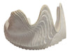 Handmade Fine Bone China Sculptural Shell Bowl
