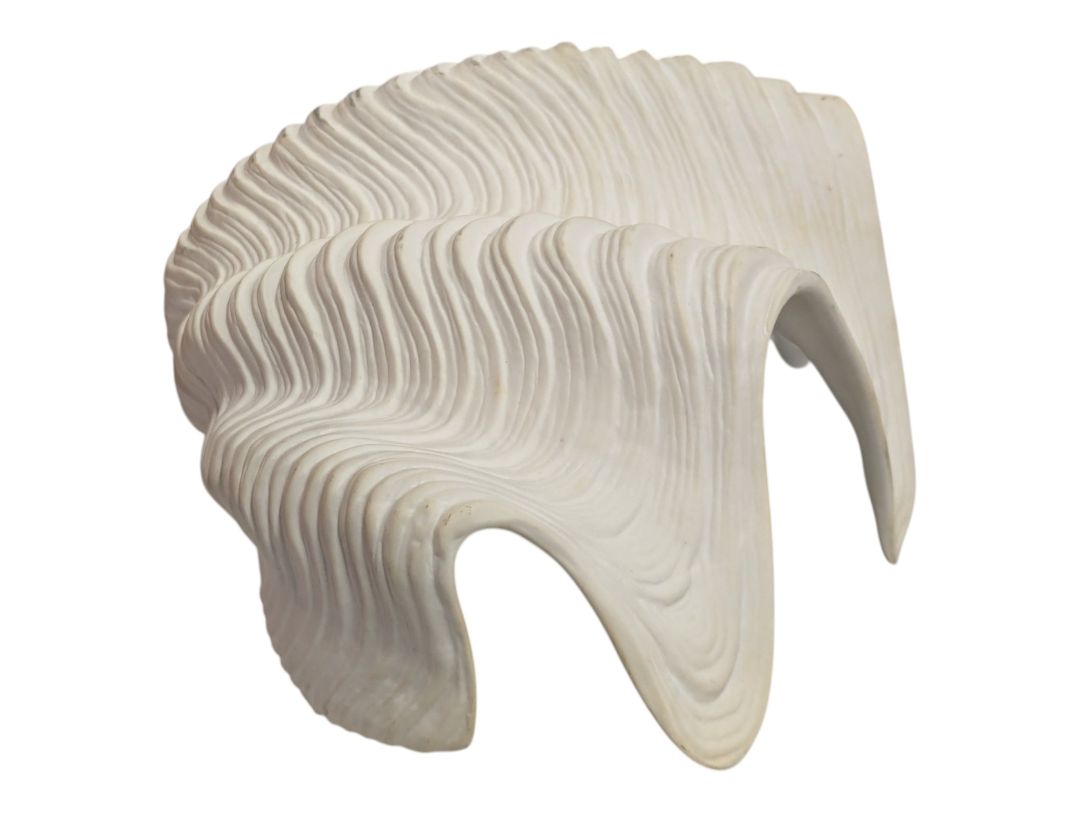 Handmade Fine Bone China Sculptural Shell Bowl