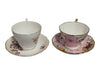 Vintage English Bone China Teacup & Saucer Lot