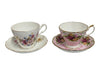 Vintage English Bone China Teacup & Saucer Lot