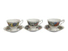 Vintage English Bone China Teacup & Saucer Lot