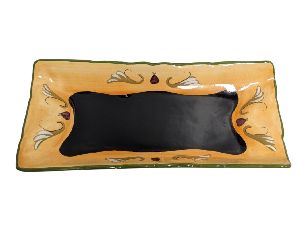 Elica Home Trends Hand-Painted Serving Platter