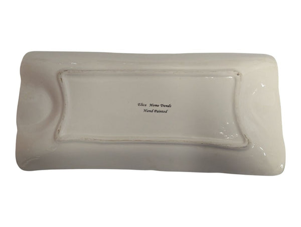 Elica Home Trends Hand-Painted Serving Platter