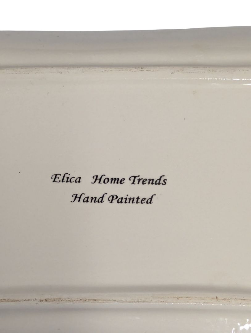Elica Home Trends Hand-Painted Serving Platter