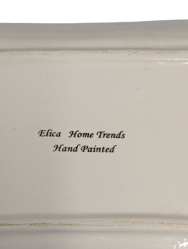 Elica Home Trends Hand-Painted Serving Platter