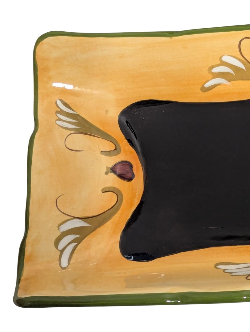Elica Home Trends Hand-Painted Serving Platter