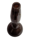 Max Cocco Tall Brown Art Glass Vase