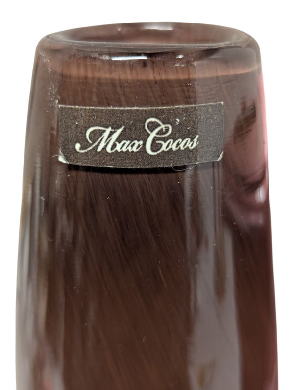 Max Cocco Tall Brown Art Glass Vase