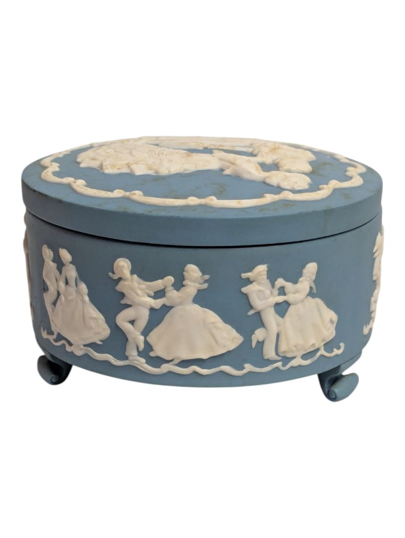 Franklin Porcelain H.M.S. Pinafore Centennial Music Box