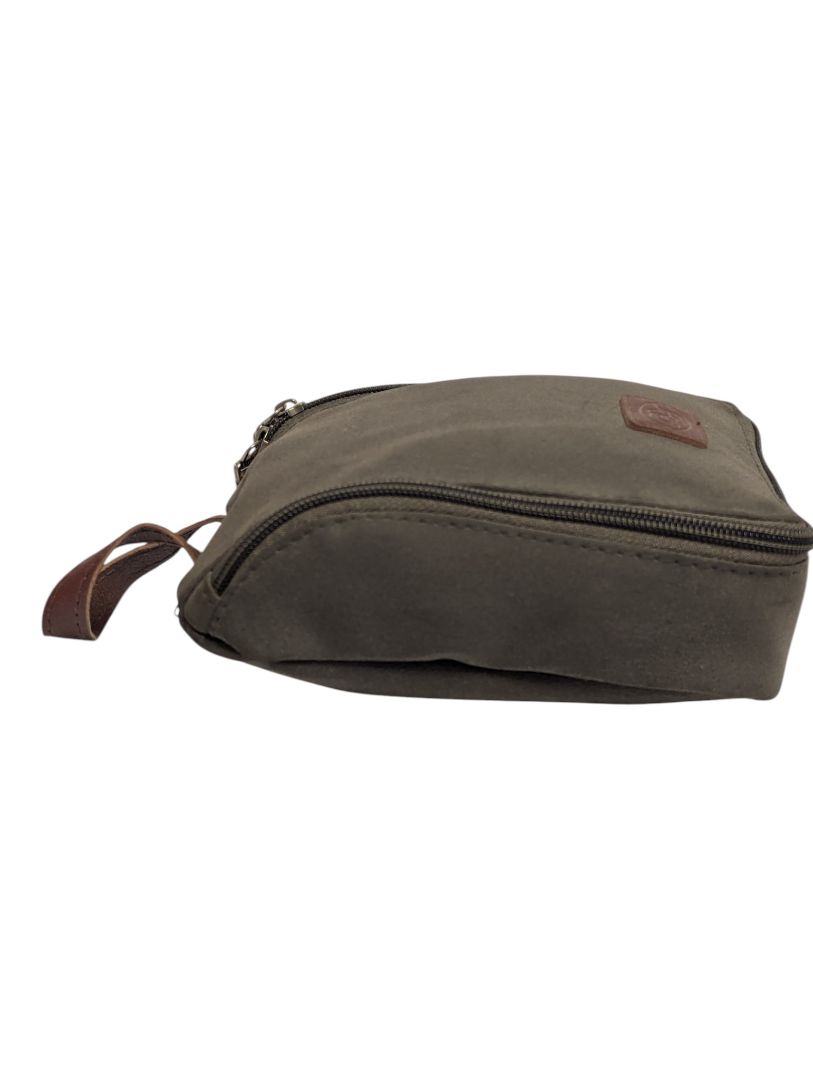 Vintage Shoe Shine Travel Kit with Case