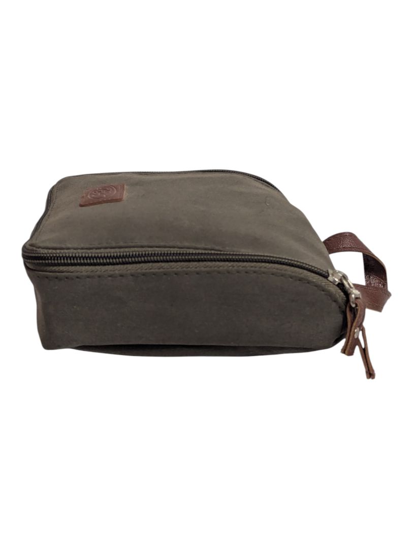Vintage Shoe Shine Travel Kit with Case