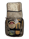 Vintage Shoe Shine Travel Kit with Case