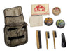 Vintage Shoe Shine Travel Kit with Case