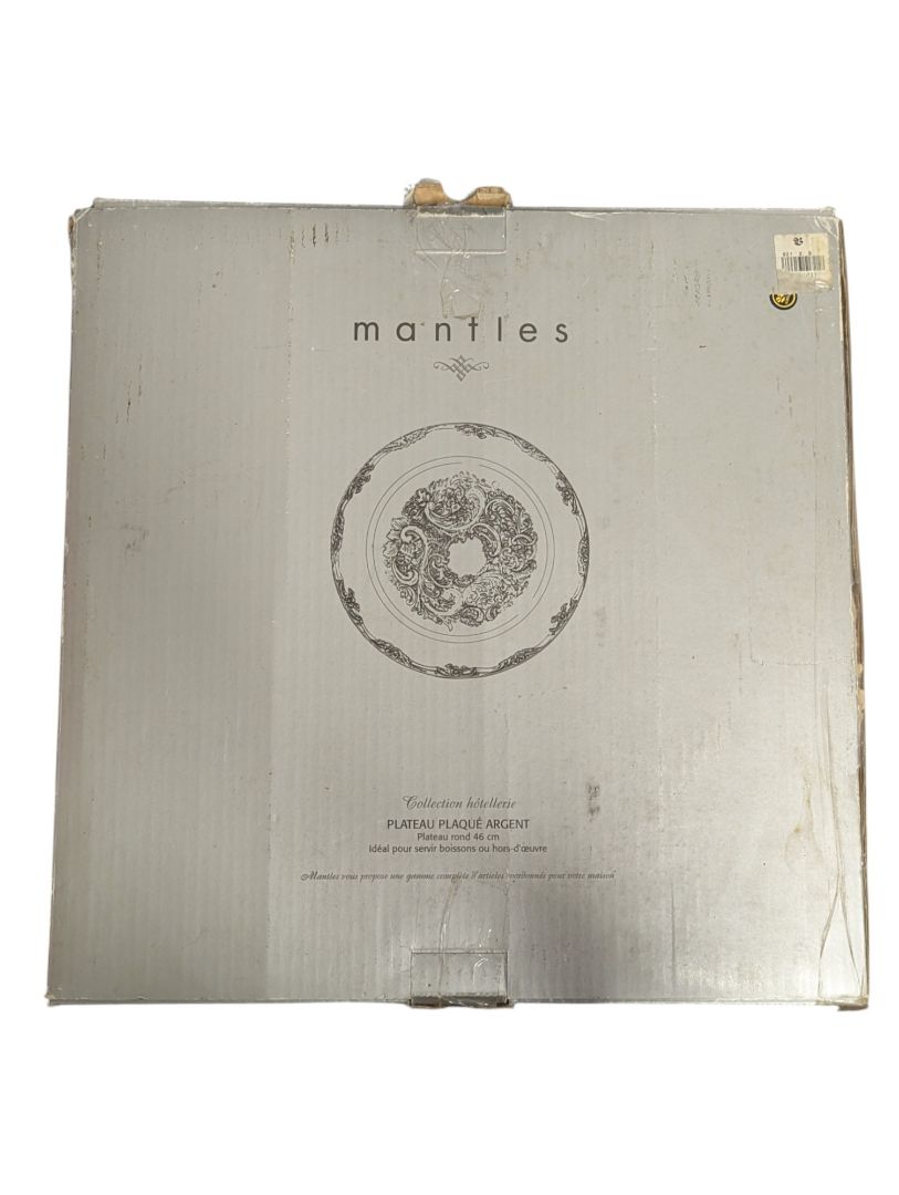 Mantles Grand Hotel Collection Silverplated Tray