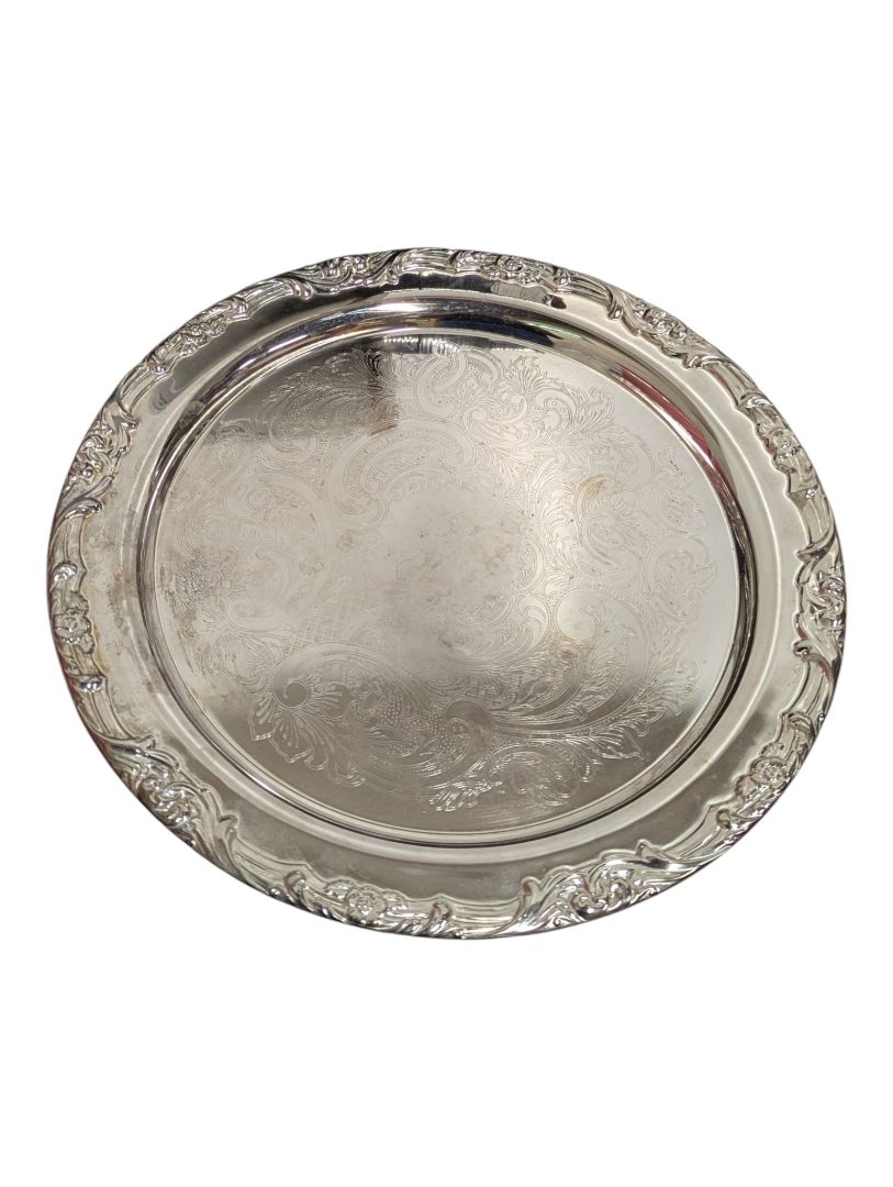 Mantles Grand Hotel Collection Silverplated Tray