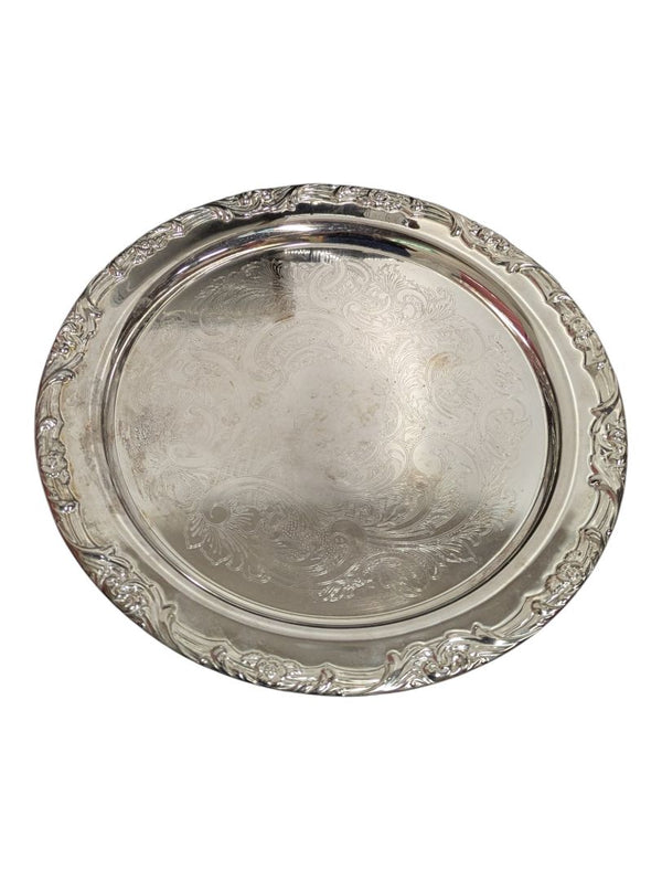 Mantles Grand Hotel Collection Silverplated Tray