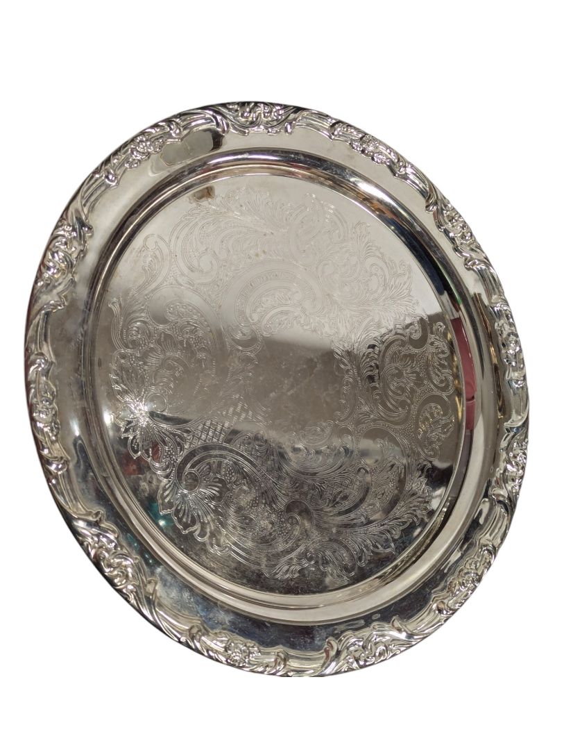 Mantles Grand Hotel Collection Silverplated Tray
