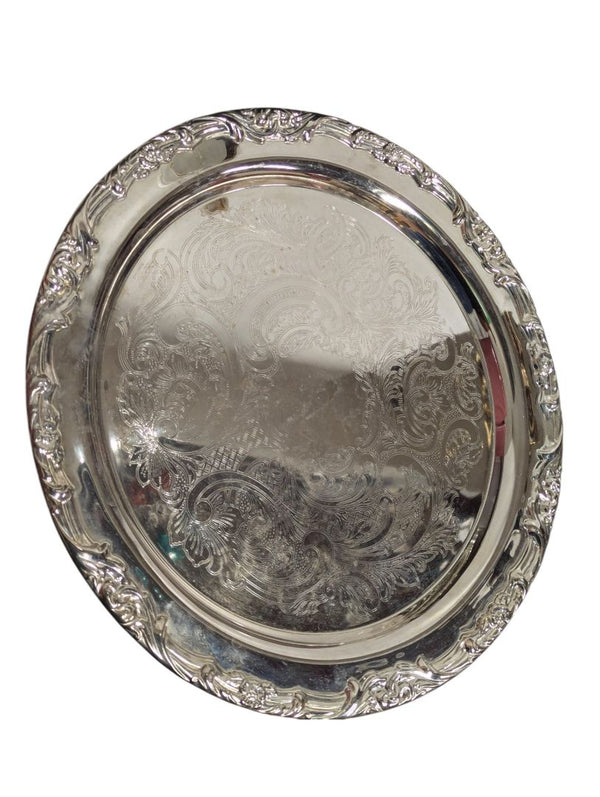 Mantles Grand Hotel Collection Silverplated Tray