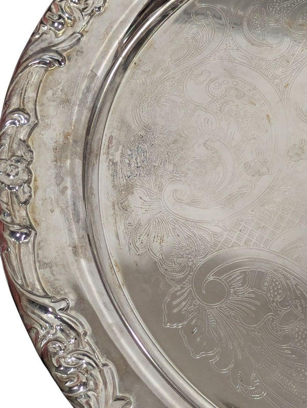 Mantles Grand Hotel Collection Silverplated Tray