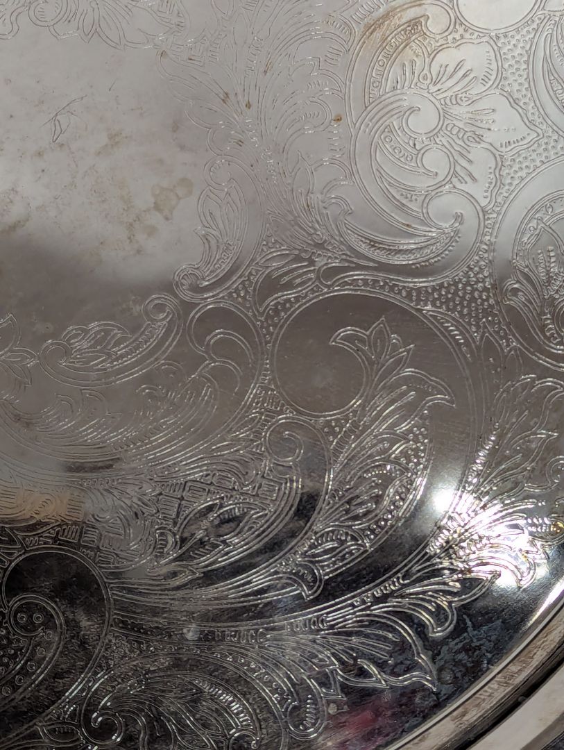 Mantles Grand Hotel Collection Silverplated Tray