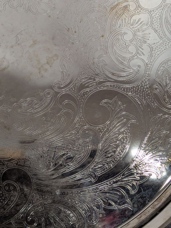 Mantles Grand Hotel Collection Silverplated Tray