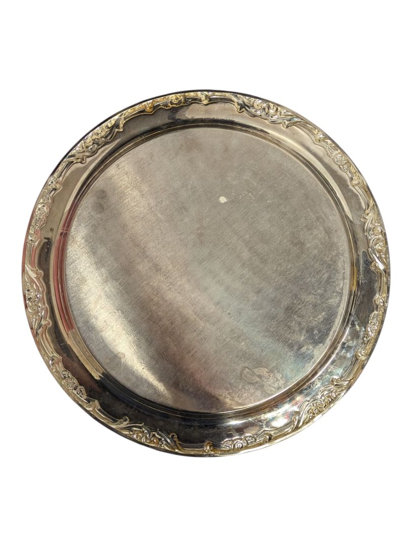 Mantles Grand Hotel Collection Silverplated Tray
