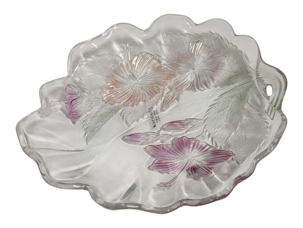 Home Beautiful “Laura” Crystal Serving Platter
