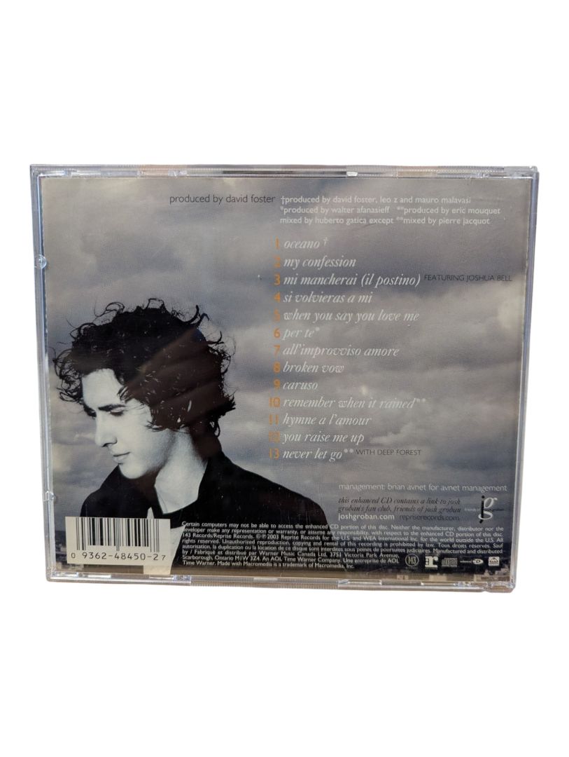 Josh Groban – Closer CD