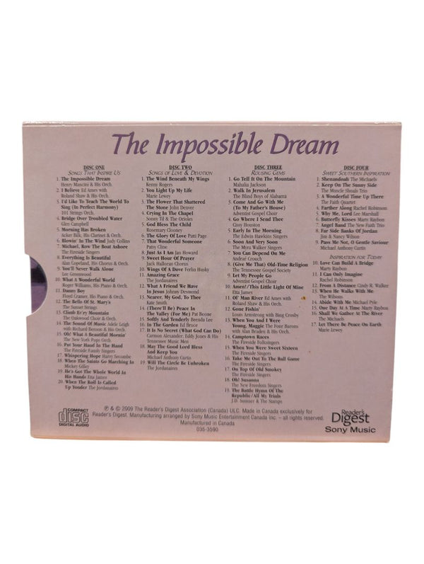 Reader’s Digest – The Impossible Dream 4-CD Collection