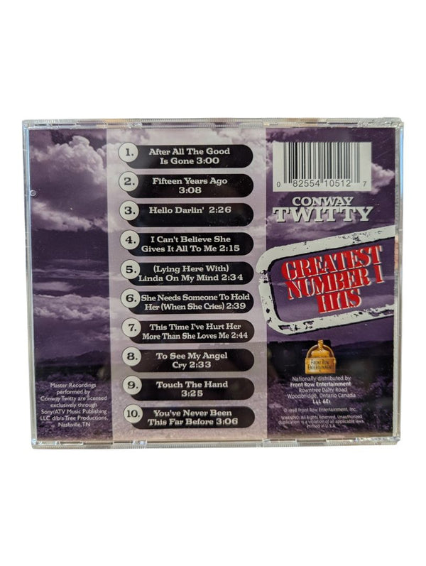 Conway Twitty – Greatest Number 1 Hits CD