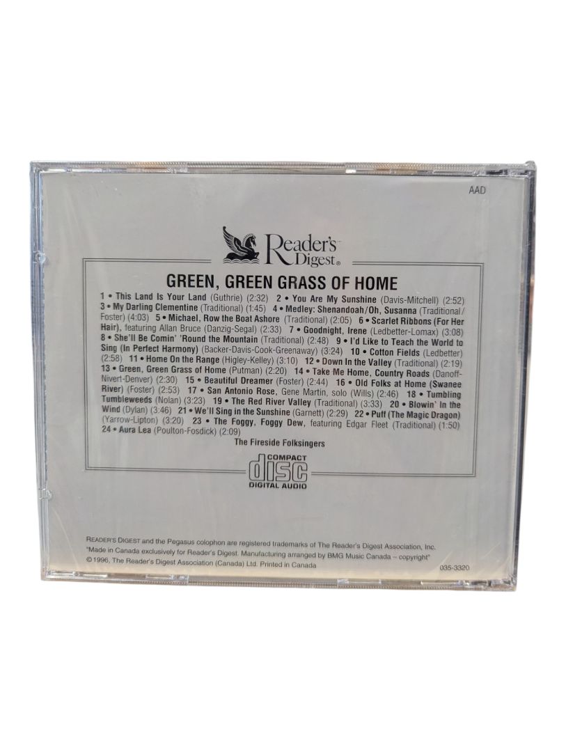 Reader’s Digest – Green, Green Grass of Home CD