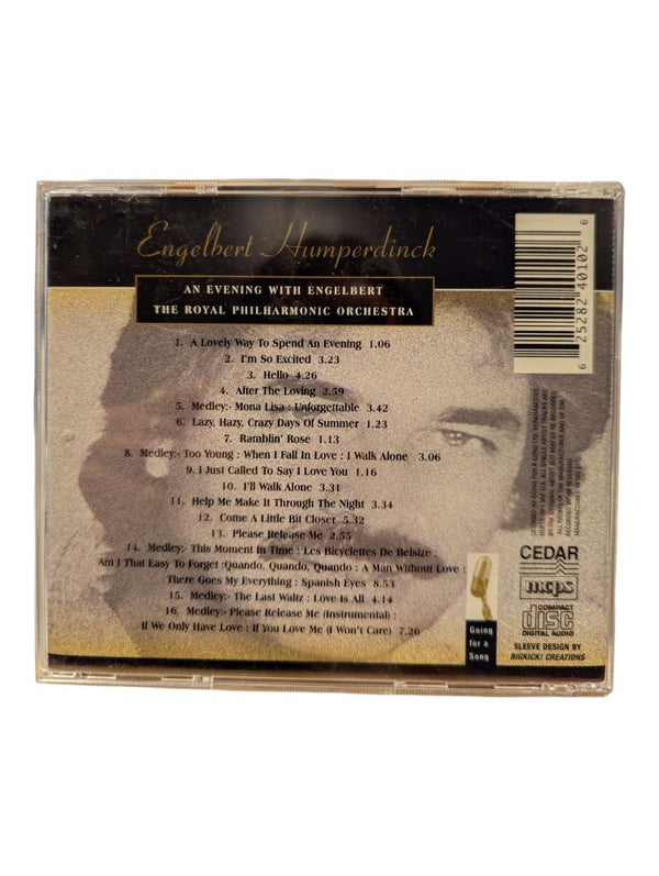 Engelbert Humperdinck – An Evening with Engelbert CD