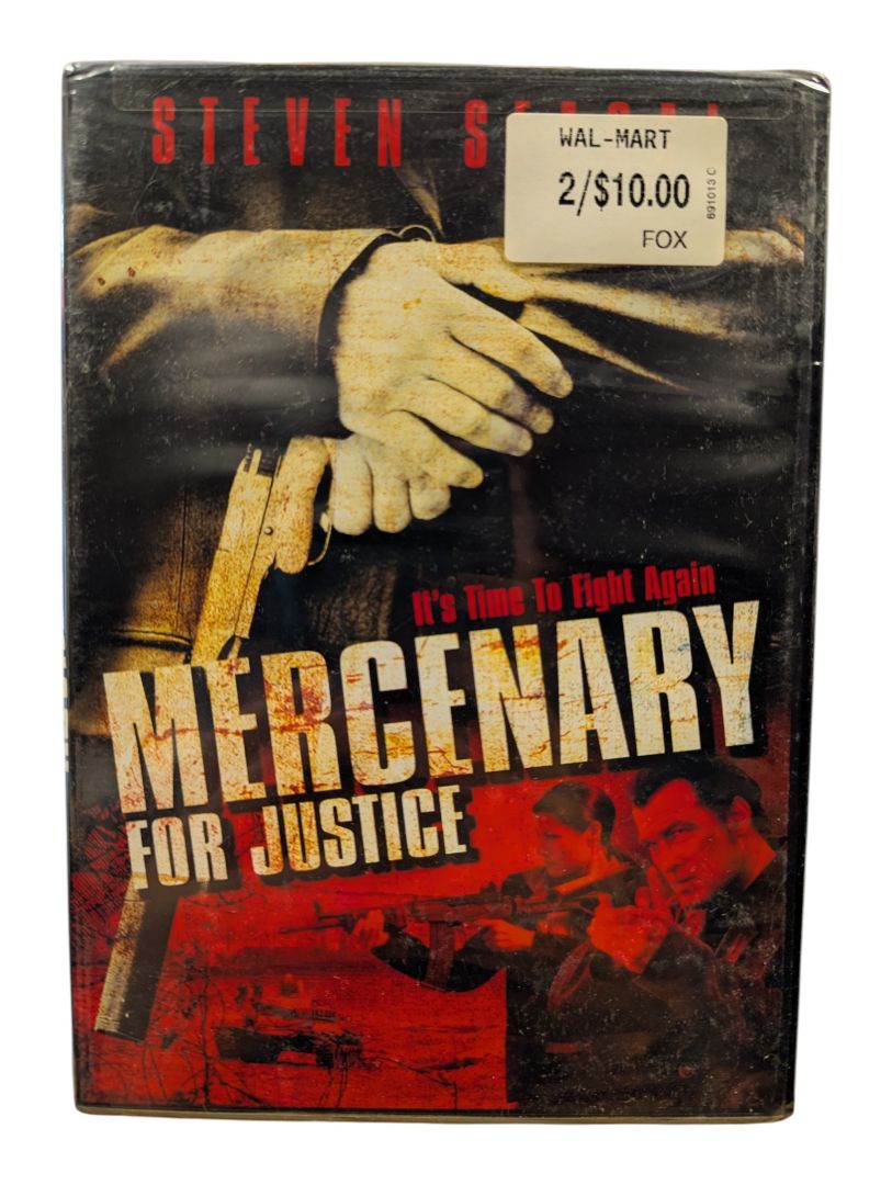 Steven Seagal – Mercenary for Justice DVD
