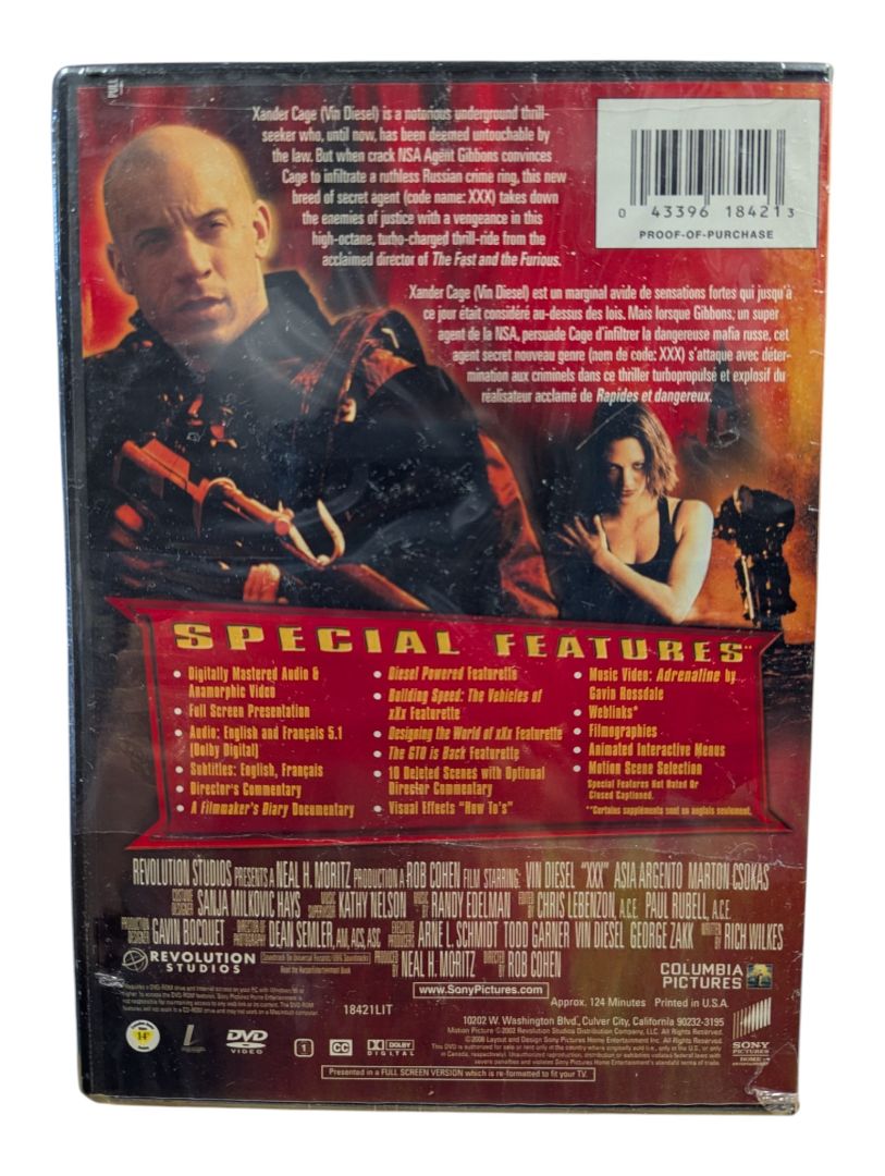 XXX – Vin Diesel Full Screen Special Edition DVD