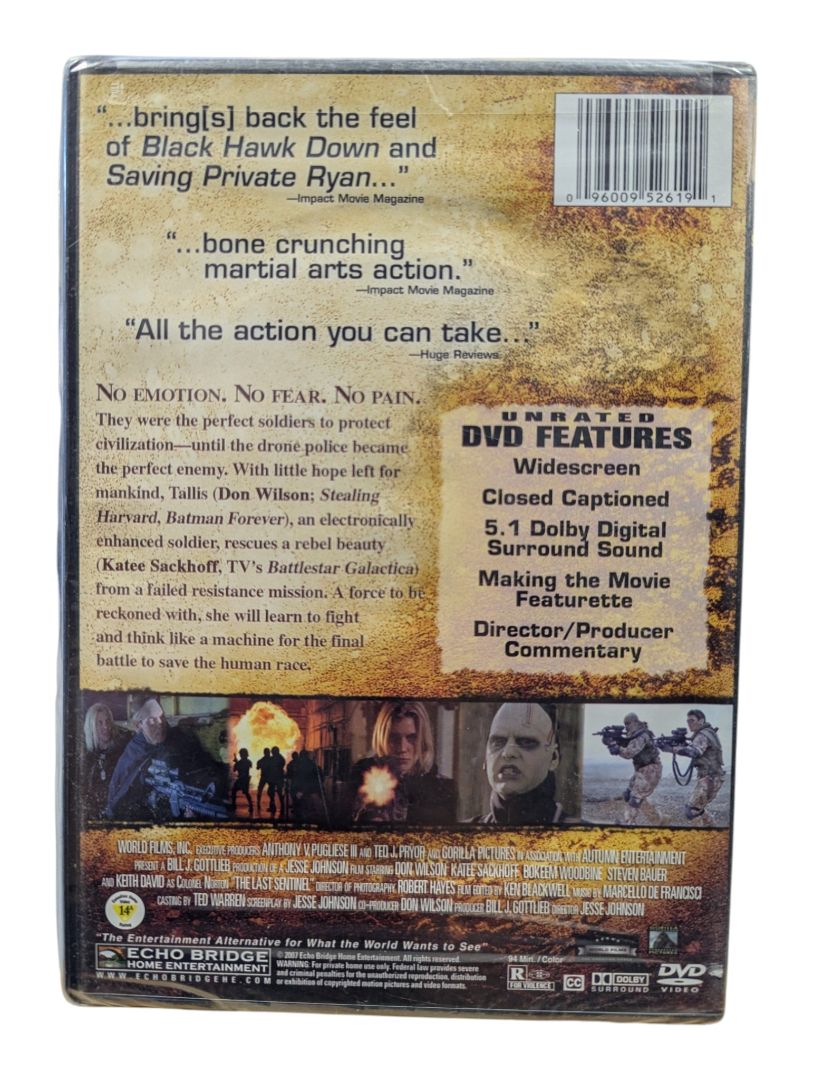 The Last Sentinel – Unrated Widescreen DVD