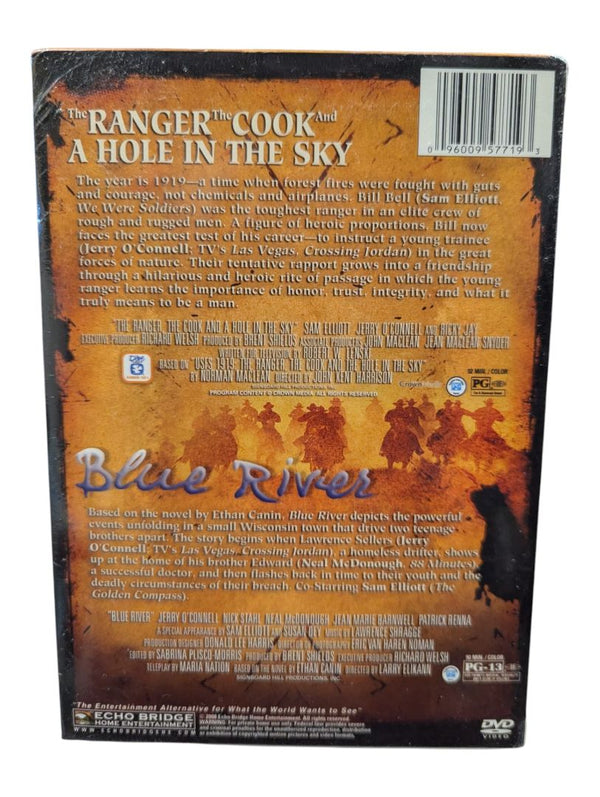 Sam Elliott Double Feature – The Ranger, the Cook and a Hole in the Sky / Blue River – DVD