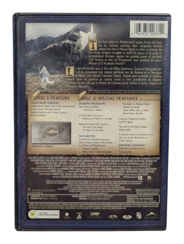 The Lord of the Rings: The Return of the King – 2-Disc Widescreen DVD