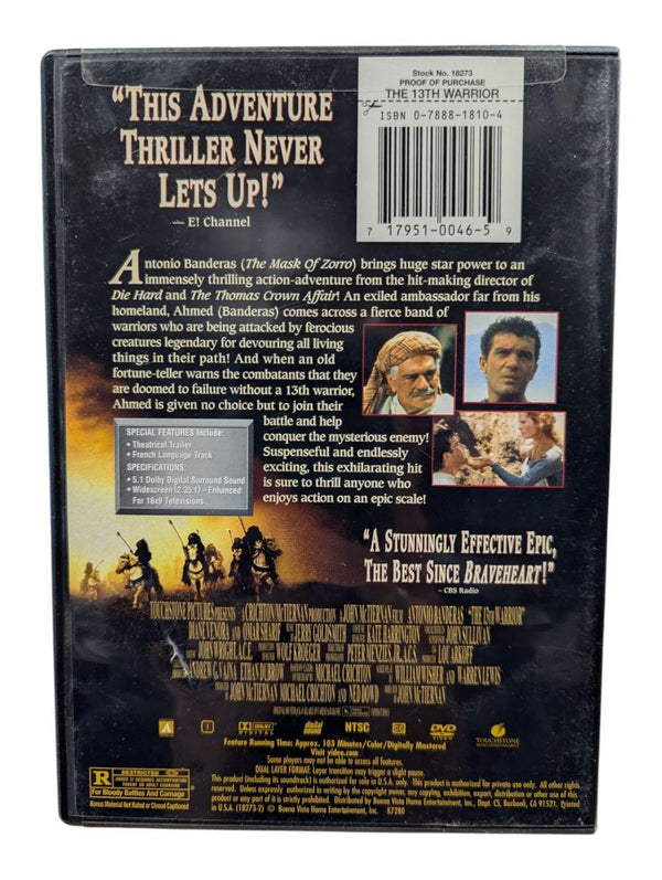 The 13th Warrior – Antonio Banderas DVD