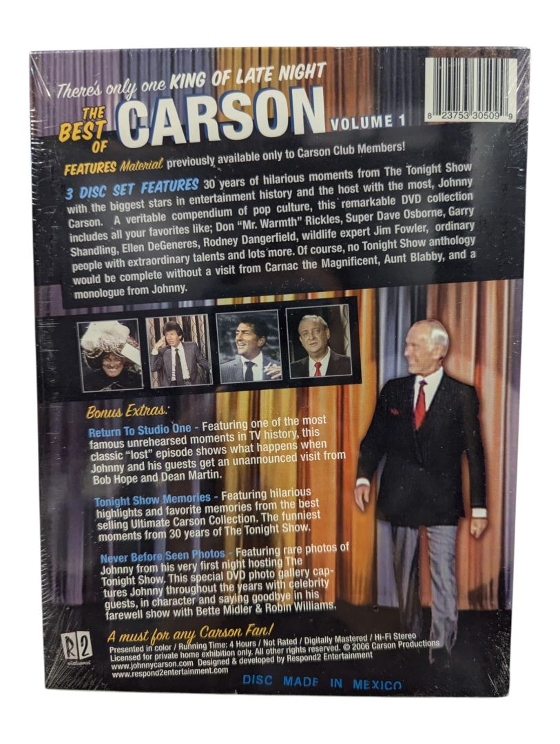 The Best of Carson Volume 1 – 3-DVD Set