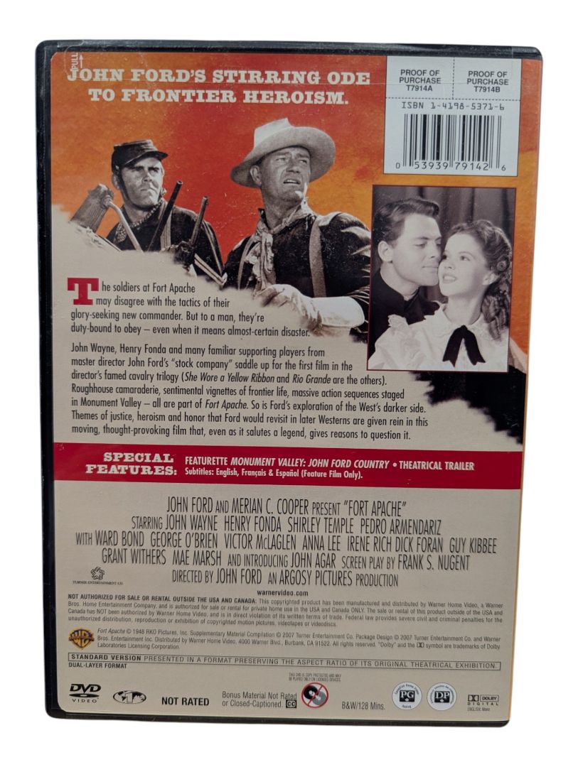 Fort Apache – The John Wayne Collection DVD