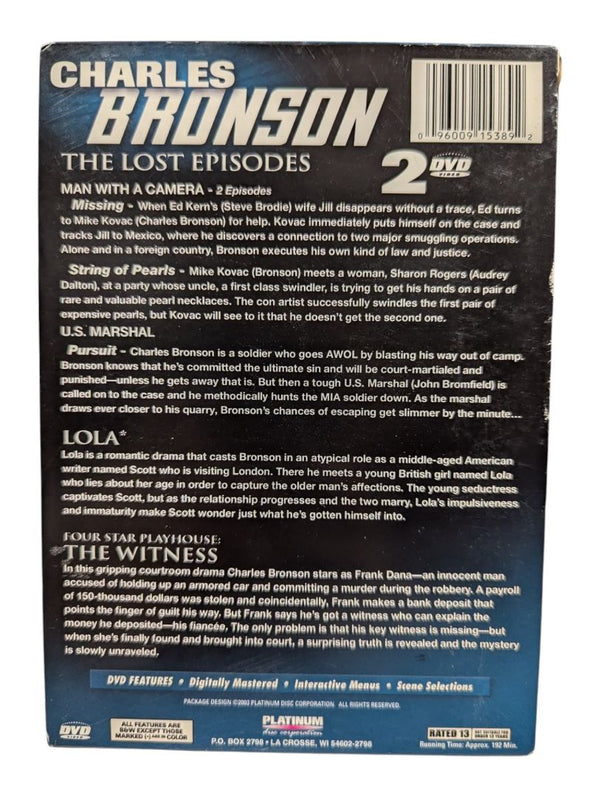 Charles Bronson – 5 Features 2-DVD Set