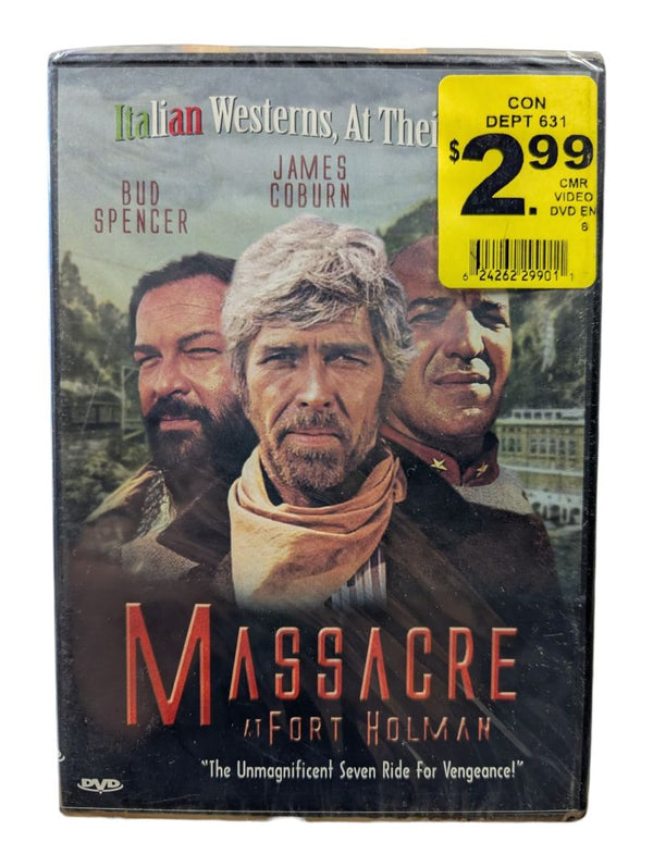 Massacre at Fort Holman – James Coburn & Bud Spencer DVD