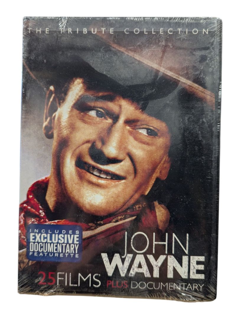 John Wayne Tribute Collection – 25 Films + Documentary DVD Set