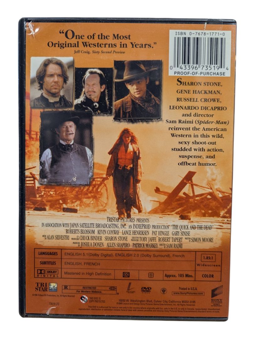 The Quick and the Dead – Widescreen DVD