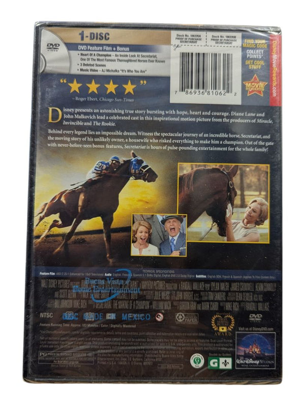 Secretariat – Disney DVD