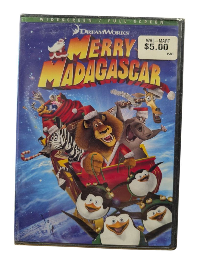 Merry Madagascar DVD – DreamWorks Holiday Special
