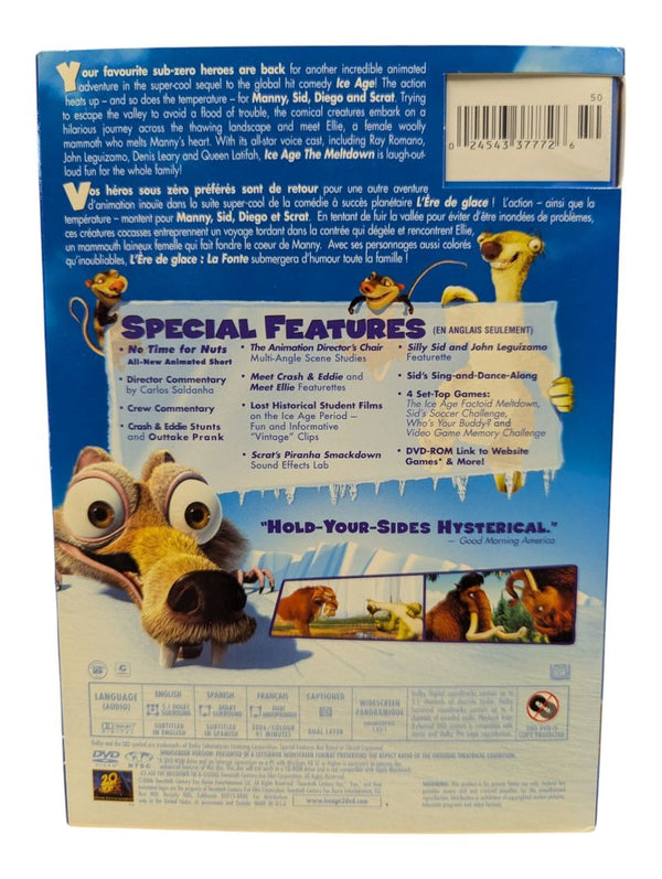 Ice Age: The Meltdown – Widescreen Edition DVD